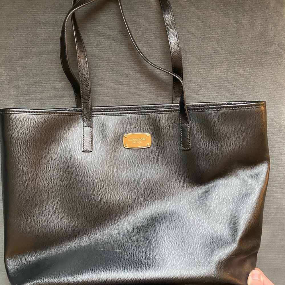Michael Kors large leather tote